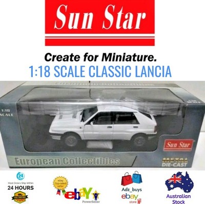 Sun Star Lancia Delta HF Integrale 16V European Collectables NIB 1:18 scale ICON