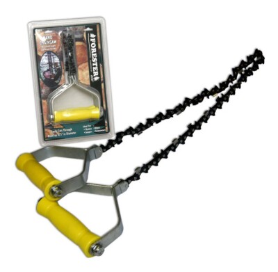 Forester 36'' Hand Chain Saw - Arborists Camping  Hunters - heavy duty handles