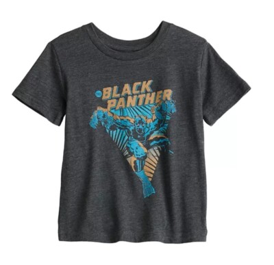 Toddler Boy Jumping Beans Black Panther Graphic Tee -  18 Months | E