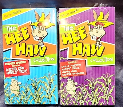HEE HAW VHS Time Life Collection Dolly Parton Kenny Rogers Loretta Lynn Lot of 2