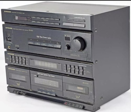 Pioneer RX-530 FM/AM Digital Synthesizer w/ Double Cassette