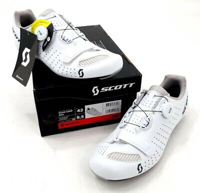 Scott Road Comp Boa Bike Cycling Shoes White Men's Size 42 US / 8.5 EU