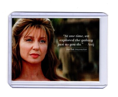 WOMEN OF STAR TREK ARTS & IMAGES 2021 QUOTABLE #Q36 ANIJ DONNA MURPHY