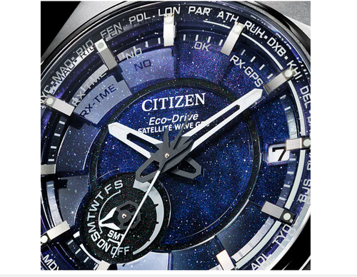 Pre-owned Citizen Cc3097-52l Creative Lab Eco-drive Gps Satellite Radio Clock Japan Import