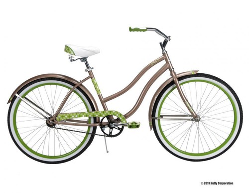 Cruiser Bike Huffy 26" Santa Fe Womens Pedaling Versatile Comfortable Cruiser