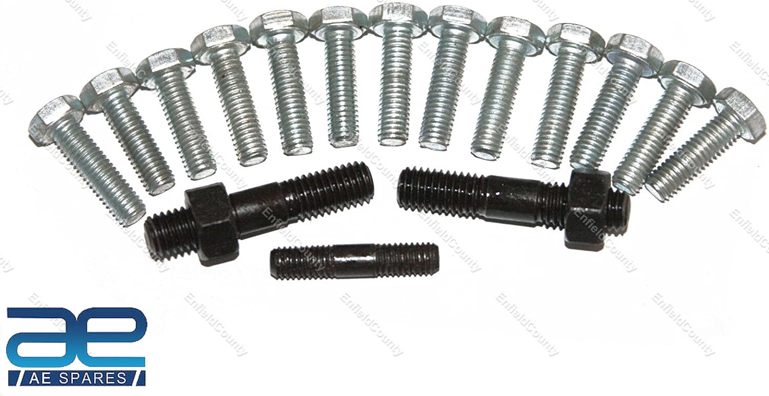 Chamber Fixing Bolt and Stud Kit For Lambretta Gp Li Scooters  