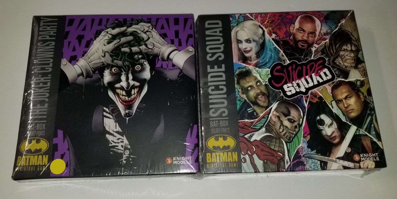 Миниатюрная игра про Бэтмена Bat-Box (2) The Joker: Вечеринка клоунов / Отряд самоубийц НОВИНКА