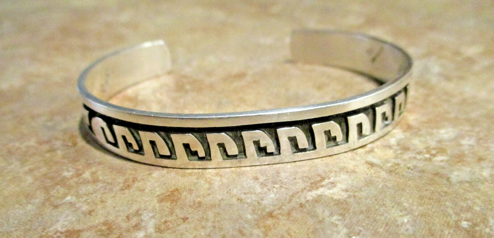 アクセサリー Hopicrafts vintage Tony Kyasyousie GUILD Vintage Hopi TONY KYASYOUSIE (d.) Sterling Silver WAVE