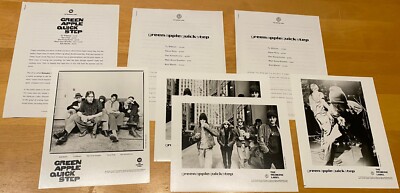 Green Apple Quick Step - Lot of three (3) Promotional Press Kits w/ bio & photo
