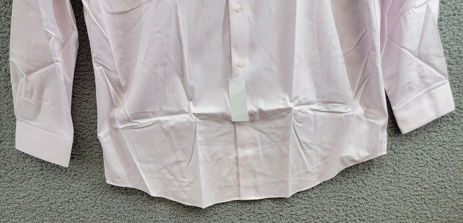 Calvin Klein Steel Plus Regular Fit Modern Pin Cord Dress Shirt Men's 17 32-33 - Picture 4 of 16