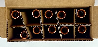 RLS Press Reducer Coupling Refrigerant Copper 1/2 to 3/8 inch 10-Pack