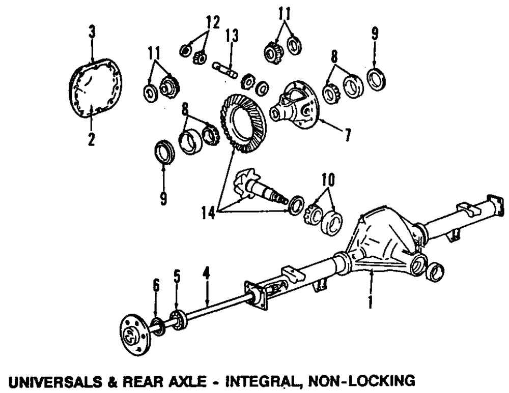 Genuine Ford Pinion Gear E5TZ-4215-A