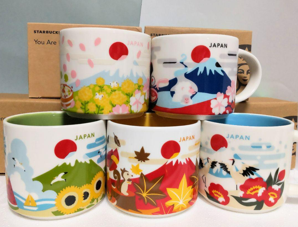 Starbucks You Are Here Collection 5個セット Starbucks Japan Mini Mug Complete set of 5 / You Are Here