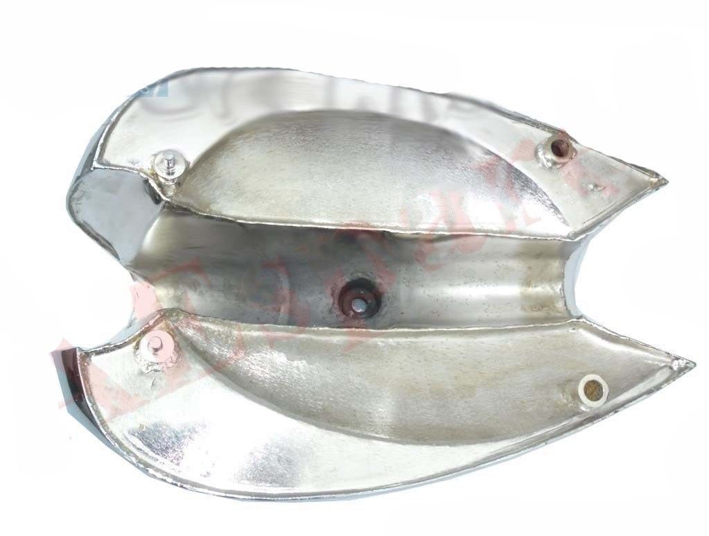 New BSA Gold Star Petrol Gas Fuel Tank Steel Chrome Plated  