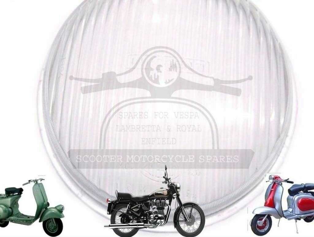 Cev Stamped Headlight Glass For Lambretta SX TV Innocenti