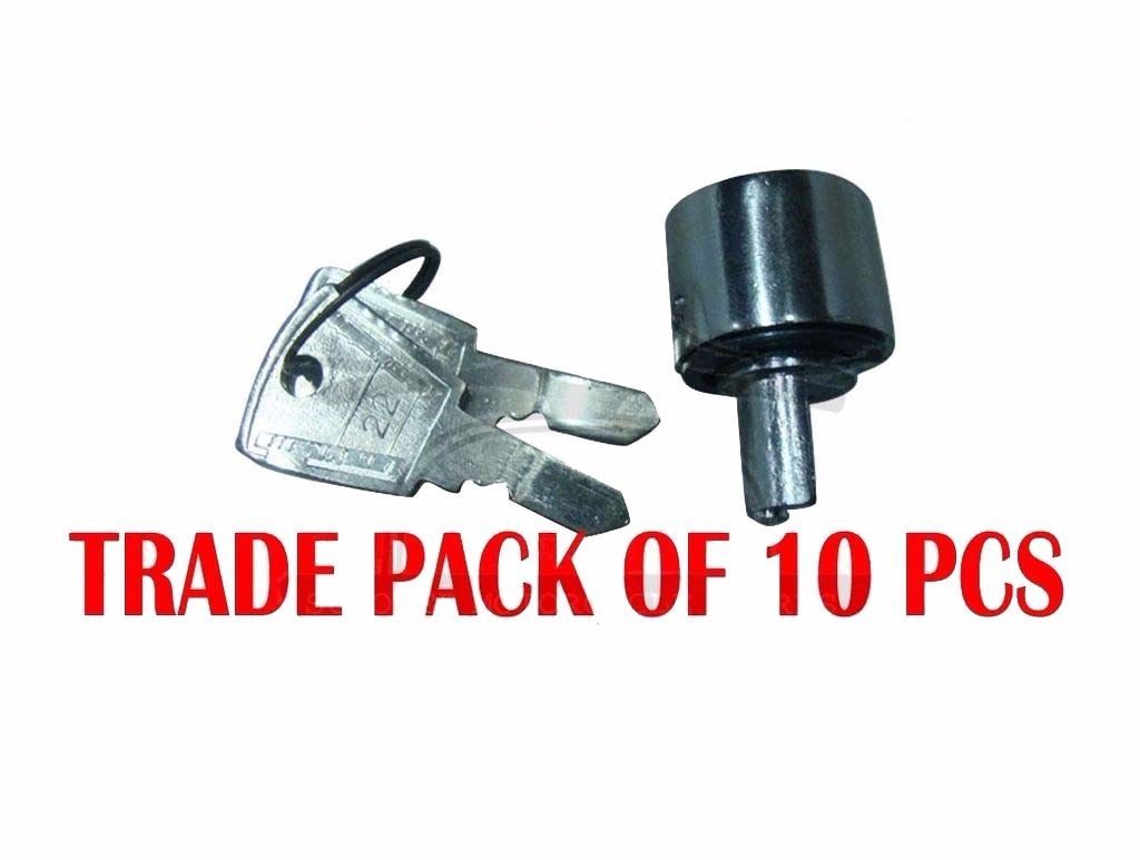 Lambretta Steering Handle Lock With 2 Keys GP DL Series 3 Models 10 Units  