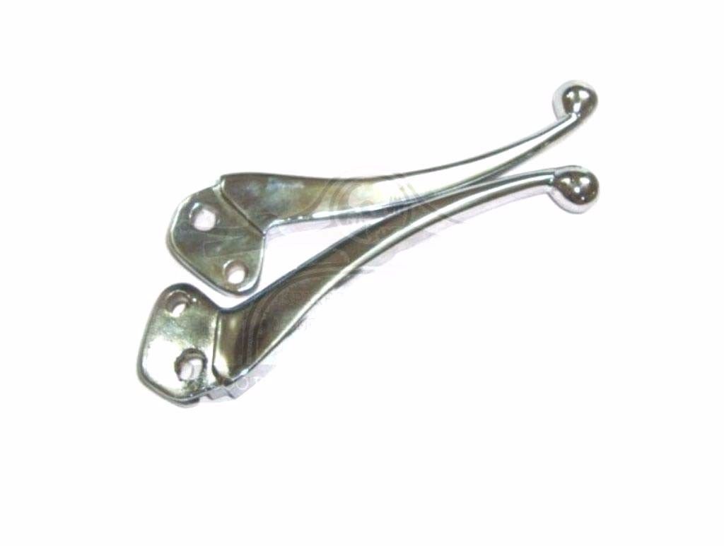 Lambretta Polished Alloy Brake & Clutch Lever Set GP DL Scooters  