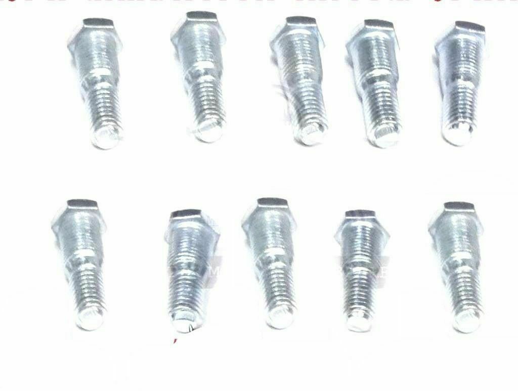 Lambretta Screw in Brake Drum Hub Studs 10 Units  