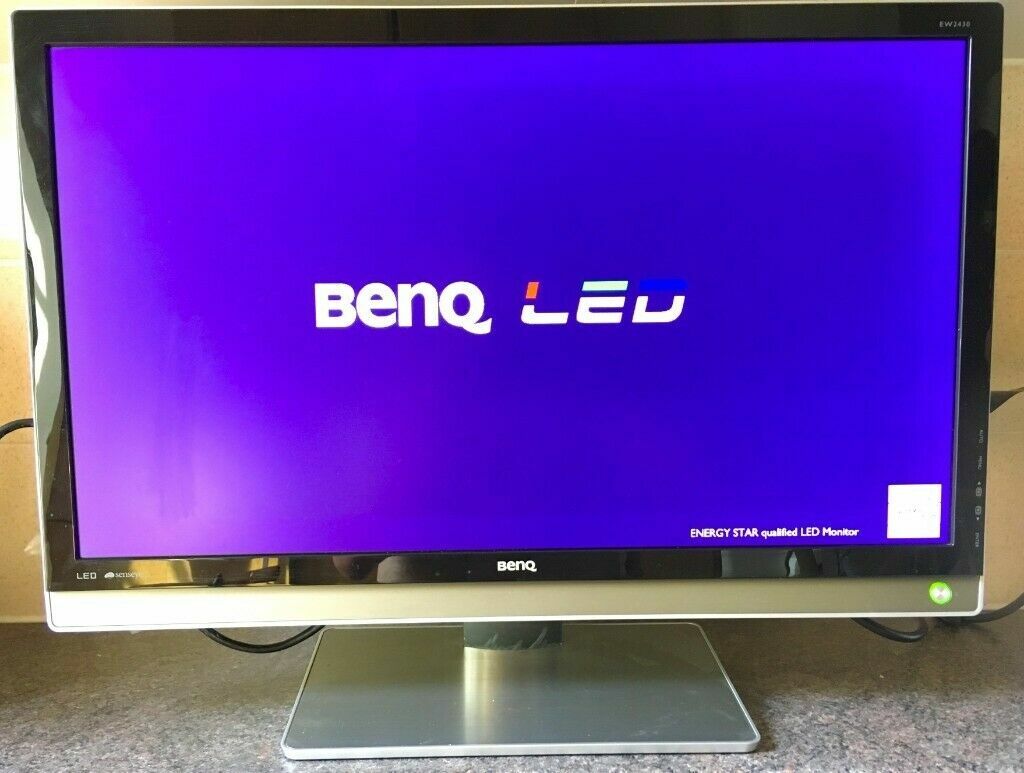 Benq EW2430 24 inch Widescreen HD HDMI LED SensEye pc computer screen ...