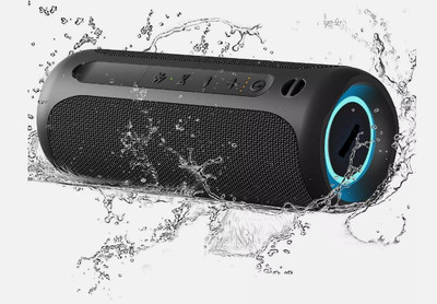 Altavoz portátil, altavoz Bluetooth inalámbrico, IPX7 impermeable, sonido estére