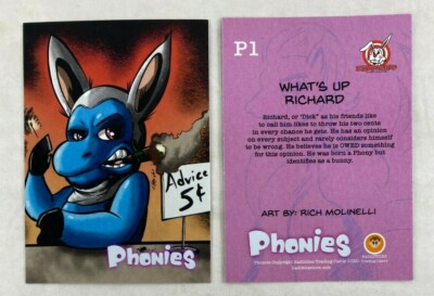 CHEAP PROMO CARD: PHONIES: MY LITTLE PONY PARODY Sadlittles 2020 #P1 mhoponhop