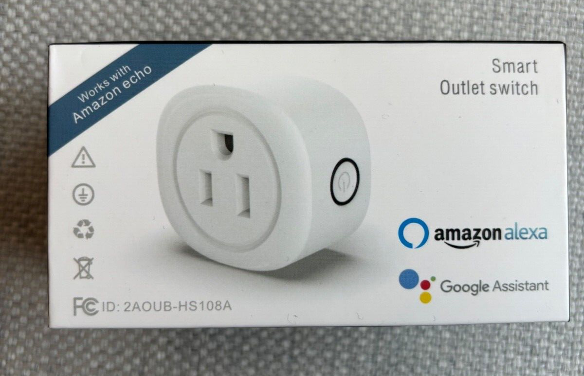 WiFi Smart Plug Mini Model PG05 Amazon Alexa and Google