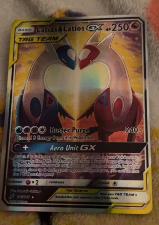 57 Latias & Latios GX 170/181 Team Up Alternate Full Art