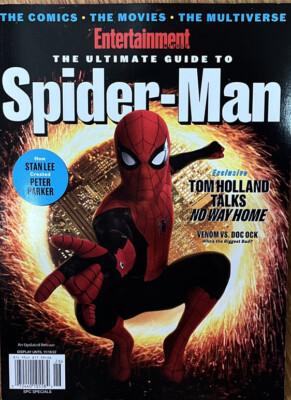 THE ULTIMATE GUIDE TO SPIDER-MAN Entertainment Weekly 2022 Reissue Tom Holland