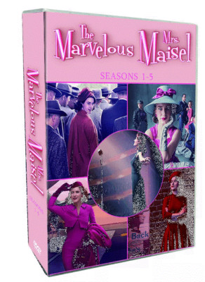 1-5 Season _The Marvelous Mrs. Maisel (DVD BOX-SET) Brand new! Fast Shipping!