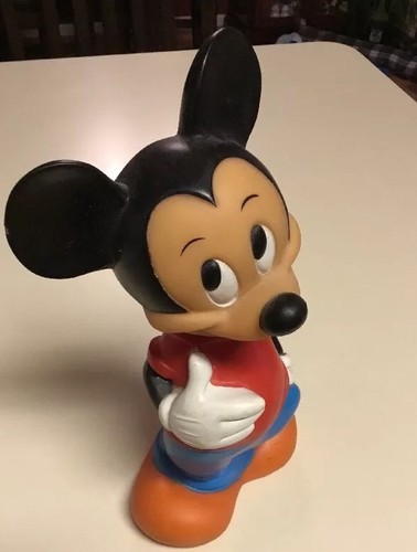 Disney Illco Mickey Mouse Rubber Bank