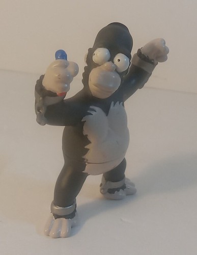 2002 The Simpsons Homer Simpson Gorilla Halloween Burger