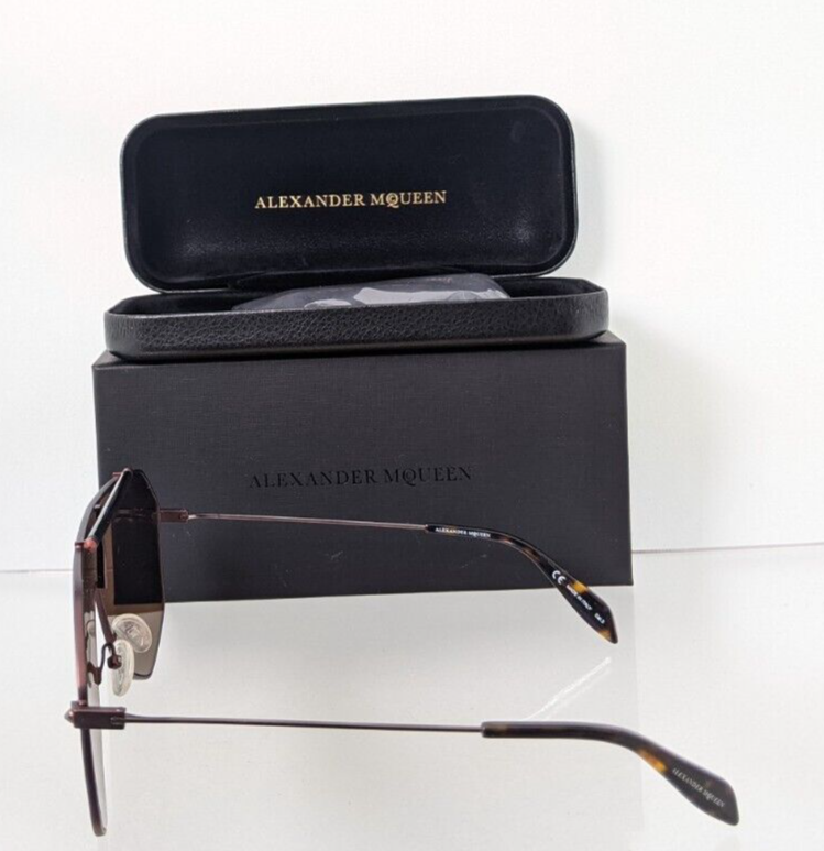 Pre-owned Alexander Mcqueen Brand Authentic  Sunglasses Mq 0138 Brown 004 99mm Frame