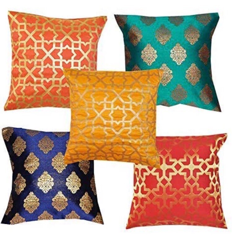 Silk Cushion Cover 12X12 inchSet of 5 in Inverness, Highland Gumtree