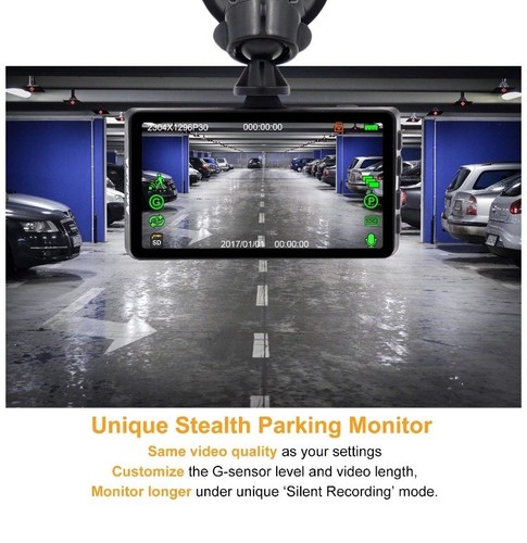 Ampulla Pluto Dash Cam 2K HD 1296P 170° Wide Angle 3