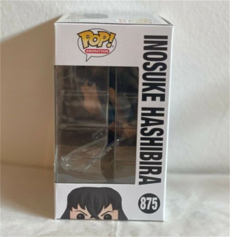 FUNKO POP! Demon Slayer Chase 875# Inosuke Hashibira Flocked Vinyl Action Figure