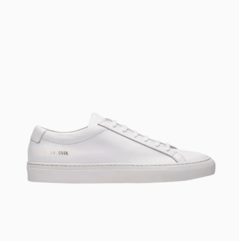 Pre-owned Common Projects Original Achilles Low White 3701-0506