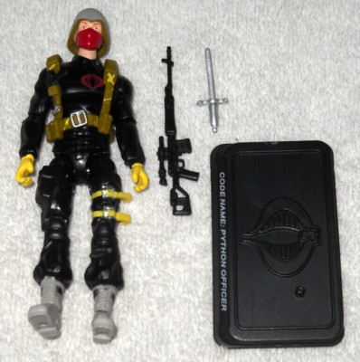 2008 Cobra Python Officer (version 2) - 100% complete (GI Joe figure)