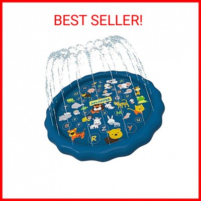 3-in-1 Splash Pad and Sprinkler for Kids and Baby Pool – Toddler Sprinkler