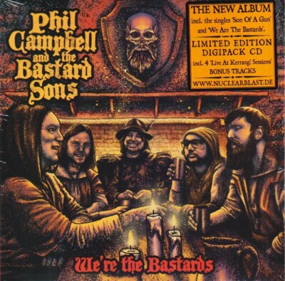 Phil Campbell & The Bastard Sons Were The Bastards CD Ltd Ed Digipak Bonus 