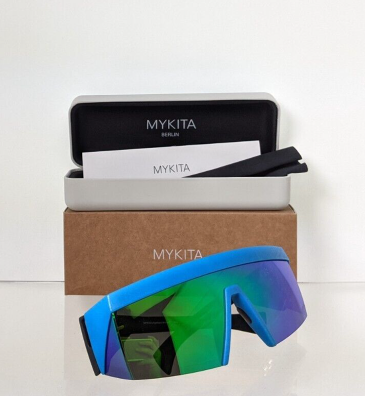 Pre-owned Mykita Brand Authentic  & Bernhard Willhelm Sunglasses Vice Col. 810 61mm In Grey & Flash Mirror