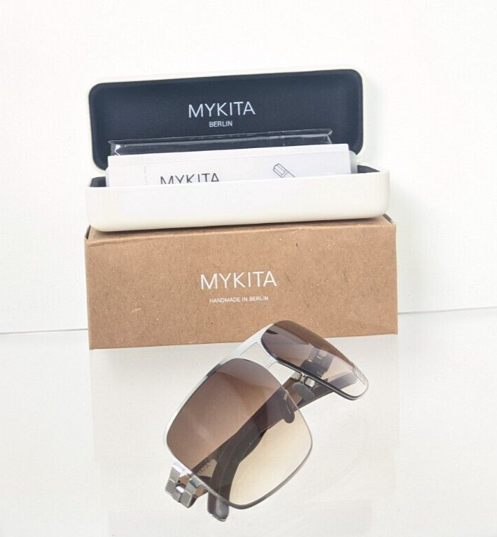 Pre-owned Mykita Brand Authentic  Sunglasses Lunny Col. 155 58mm Frame In Brown