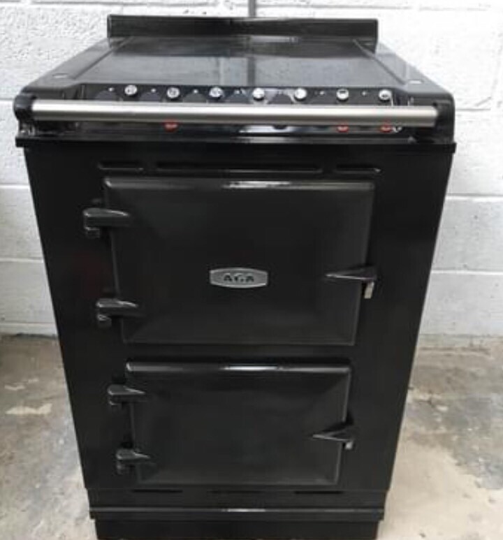 AGA MODULE ALL ELECTRIC RANGE COOKER IN PEWTER in Halifax, West