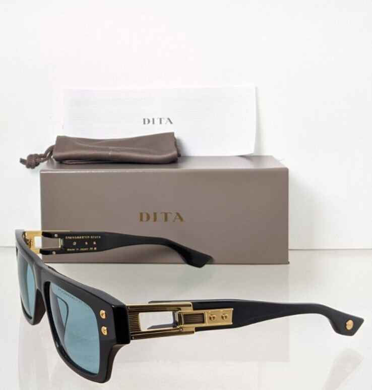 Pre-owned Dita Brand Authentic  Sunglasses Grandmaster Seven Dts407 A 01 57mm Frame In Blue
