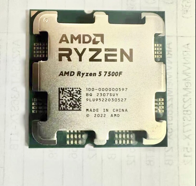 AMD Ryzen R5 7500F CPU 新品バルク AMD Ryzen 5 7500F CPU - メルカリ