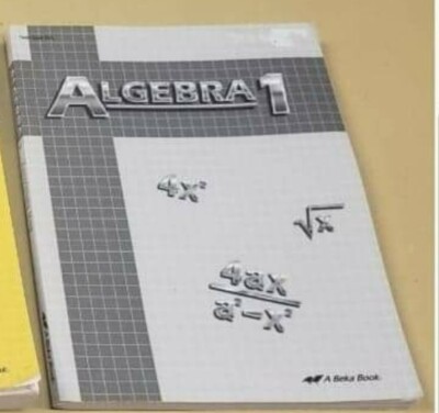 Abeka A Beka Algebra 1 Quiz + Test Key 9th 10th grade
