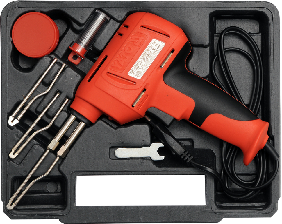 Yato Lötpistole 180W 400°C Lötgerät Systemkoffer Lötkolben Lötbrenner YT-8245