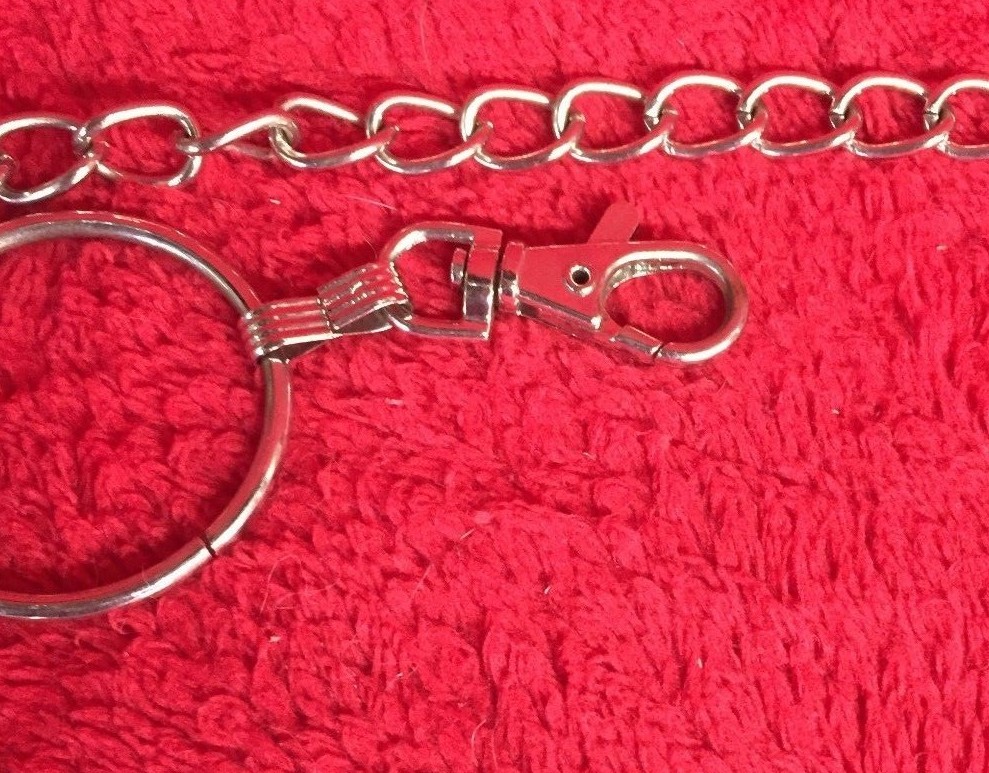 Vintage Silver Tone Metal Loops Mod Belt Adjustable Hip BOHO Style Groovy