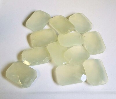 Semi-precious Gemstone Faceted Rectangle Pendants - 20 x 30mm Each - CHOOSE