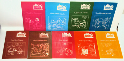 9 Primary Phonics Books Phonic Storybooks for Kindergarten thru Grade Four EPS
