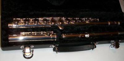 Giardinelli Model GFL300 Silver-Plated Student Flute with Hard Case - Blowout!!